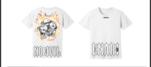 Enari "No Evil" Oversized TShirt in White