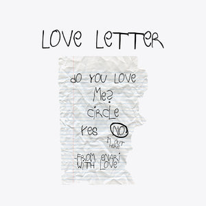 “BROKEN HEART & LOVE LETTERS ” T-SHIRT